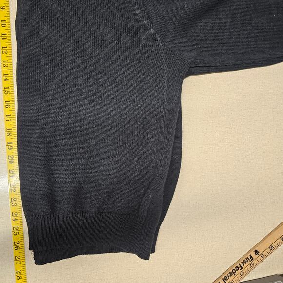 Southern Lady Floral Print V-Neck Button Down Sweater Black Women's Plus 1X Goth - Picture 8 of 8